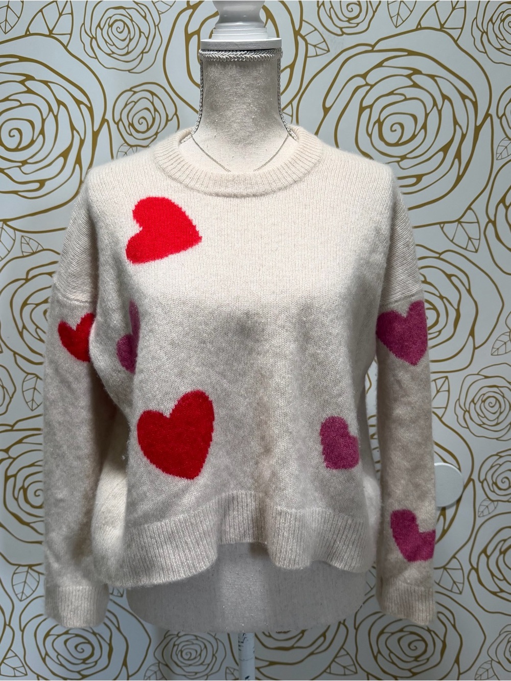 Zadig & Voltaire Markus Heart Cashmere Sweater